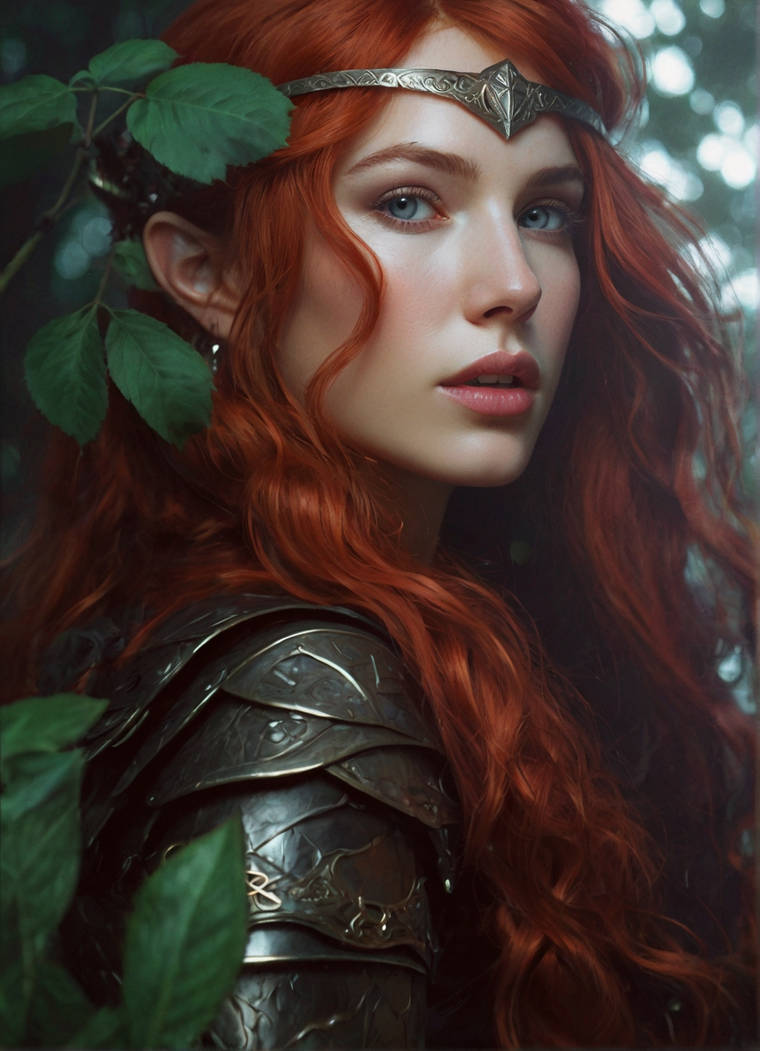 Ruby Rube Elf Dark Forest Elf Warrior Of Middle Earth Ruby by arrojado on DeviantArt