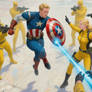 Marvel Captain America Saves Agent 13