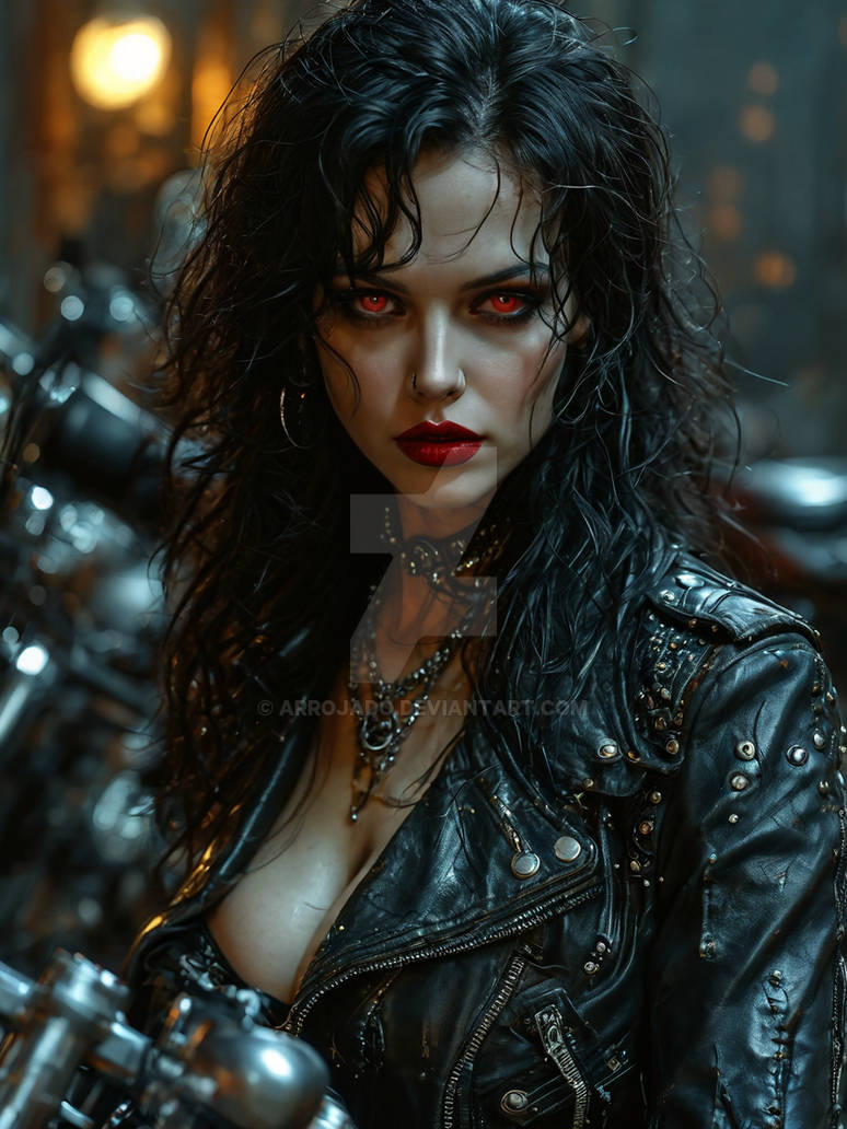 Vampire Riding Motorcycle Vampire Biker Black by arrojado on DeviantArt