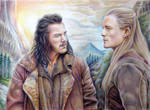 Legolas and Bard the Bowman by Alena-Koshkar