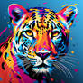 Pop Art Leopard