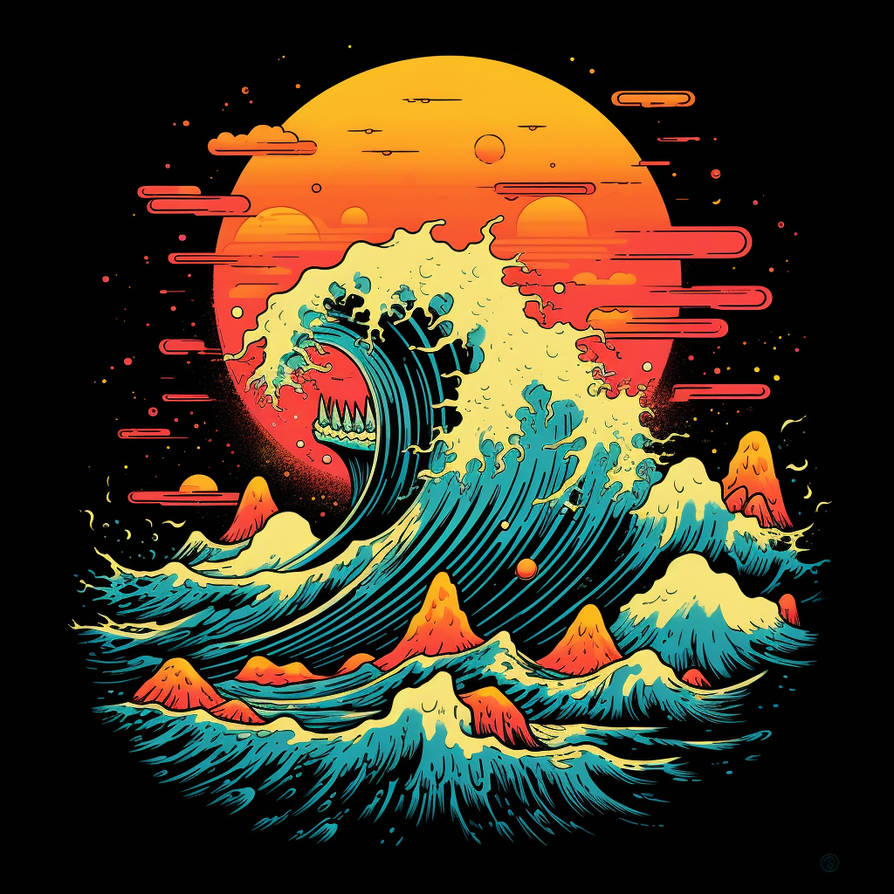 Ride the Retro Wave by Coloring-Collective on DeviantArt