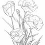 Floral Coloring Book Page #220