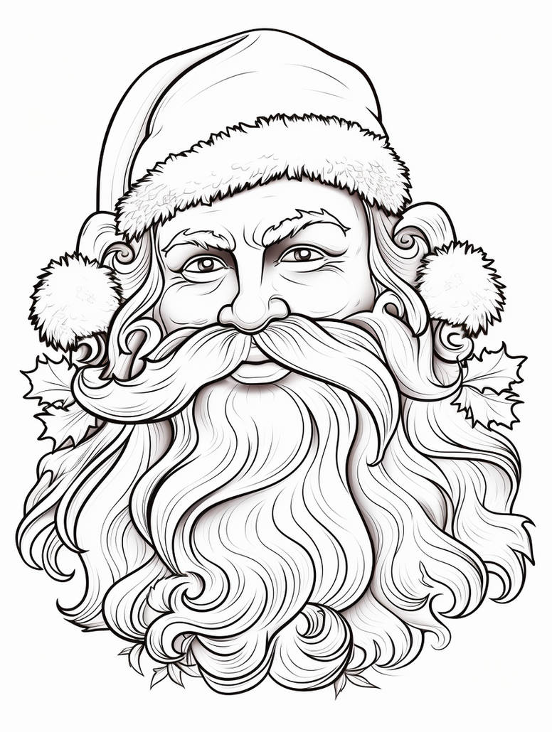 17+ Santa Claus Coloring Page