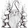 Gnome - Free Kids Coloring Page