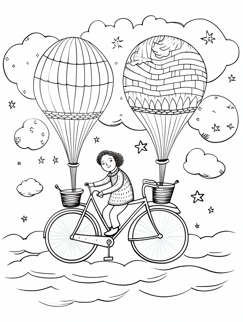 Dreams of Flying - Free Coloring Page by Coloring-Collective on DeviantArt
