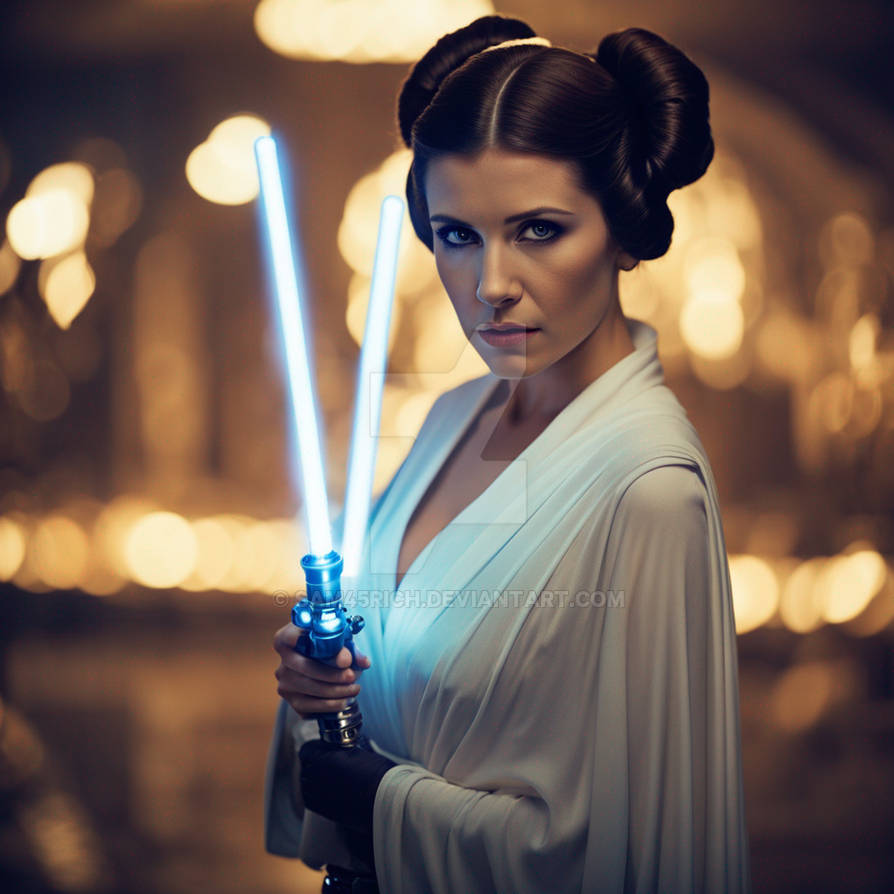 Sexy Princess Leia Holding A Blue Lightsaber From By Sam45rich On sexy-princess-leia-holding-a-blue-lightsaber-from-by-sam45rich-on
