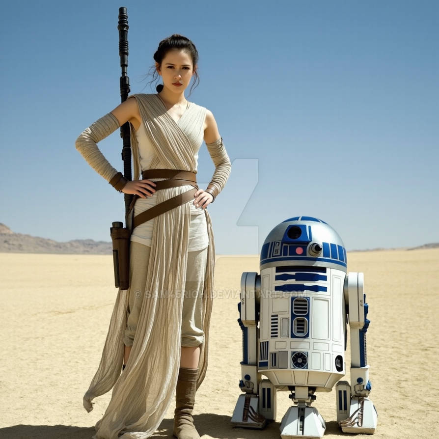 Japanese Rey Asian dressed as Rey by sam45rich on DeviantArt