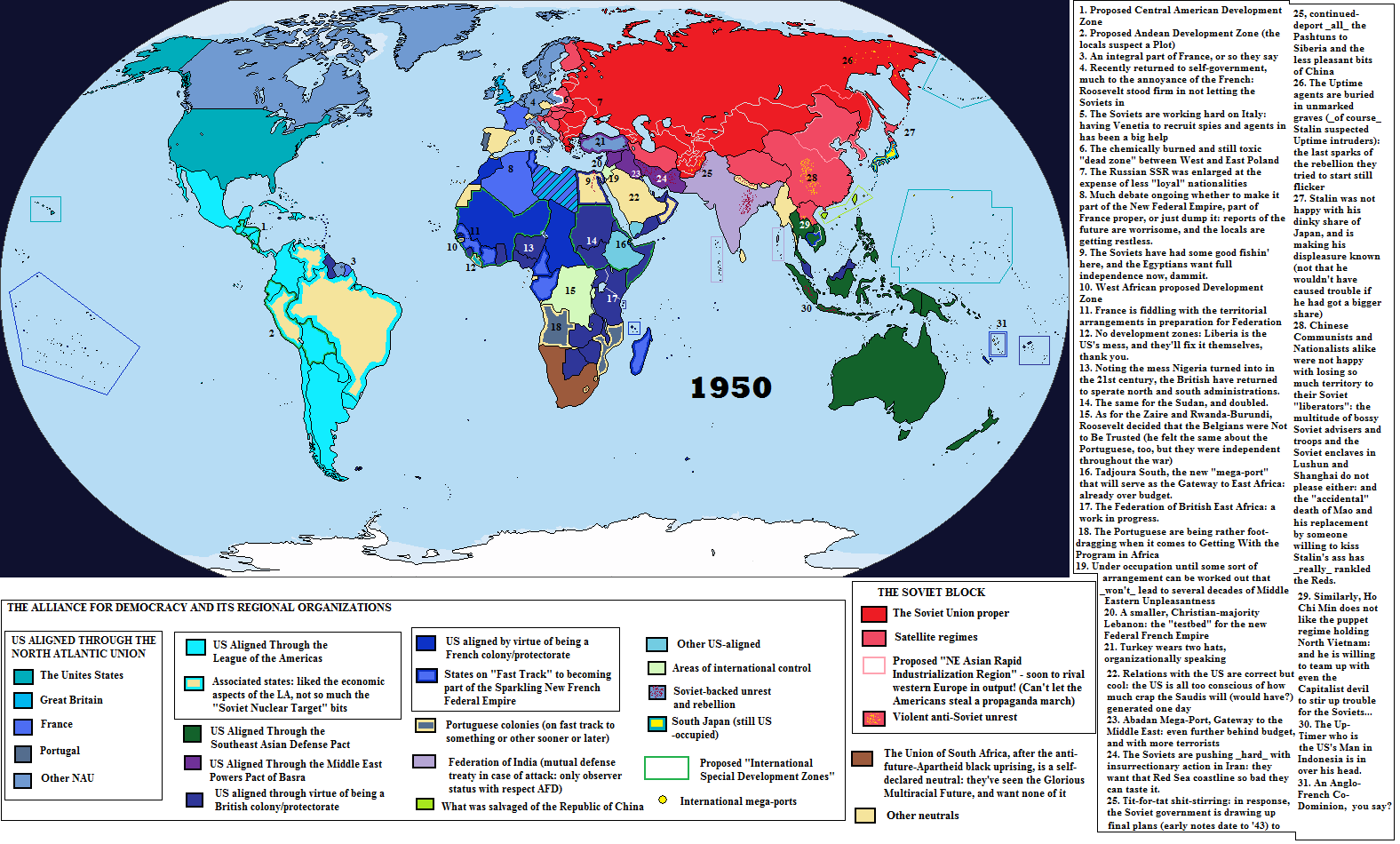 Axis of Time 1950