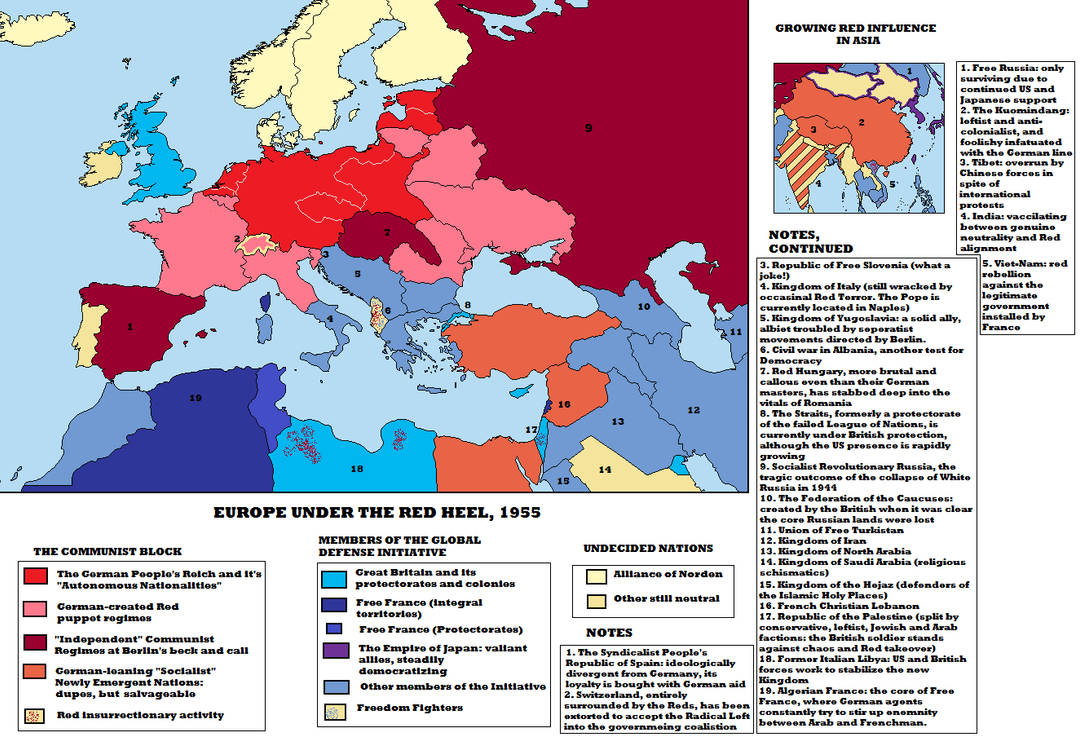 Red Germany Map Red Germany Triumphant by QuantumBranching on DeviantArt