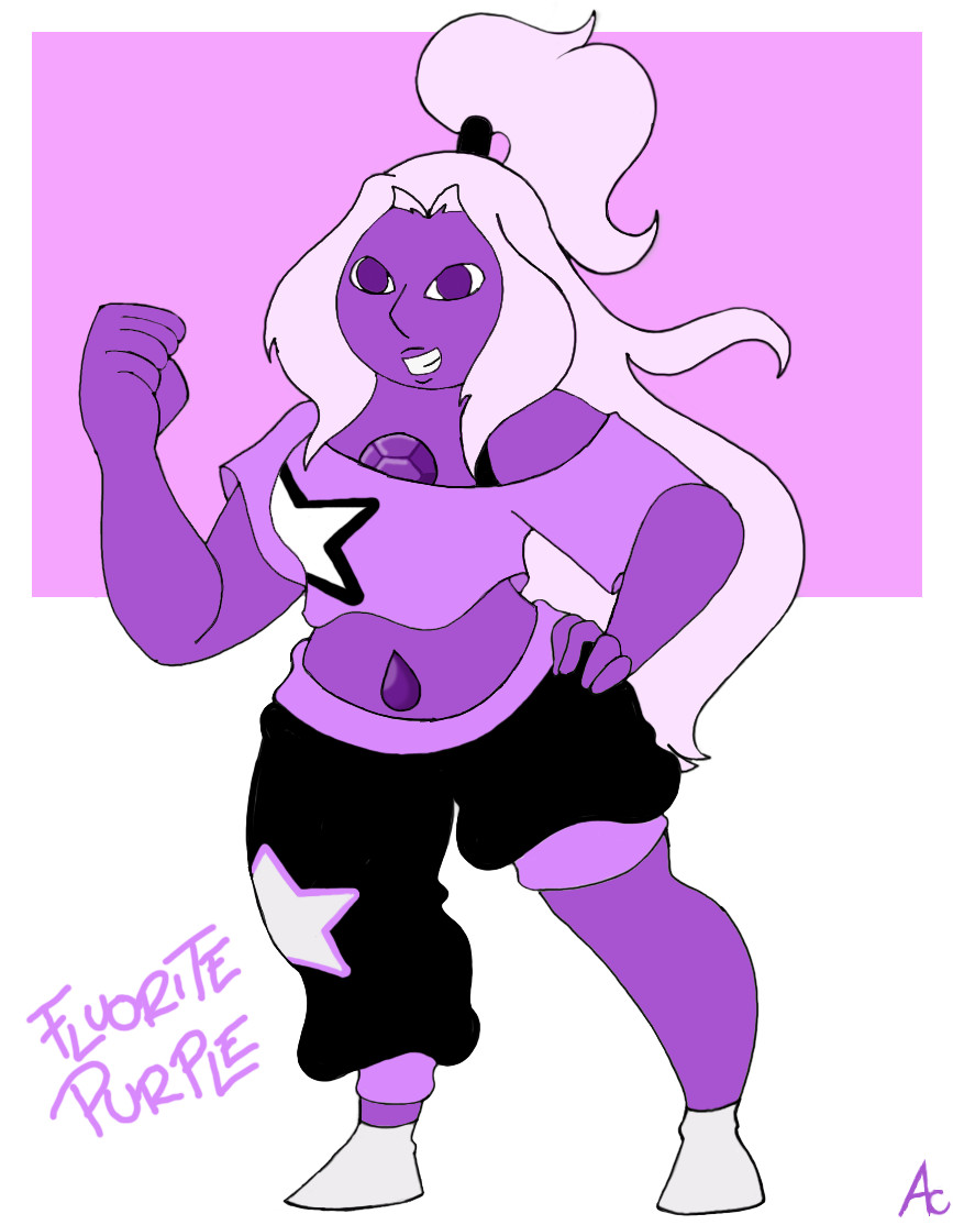 Fusion Fluorite Purple