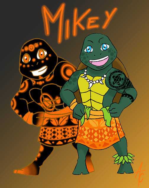 Mikey Moana version