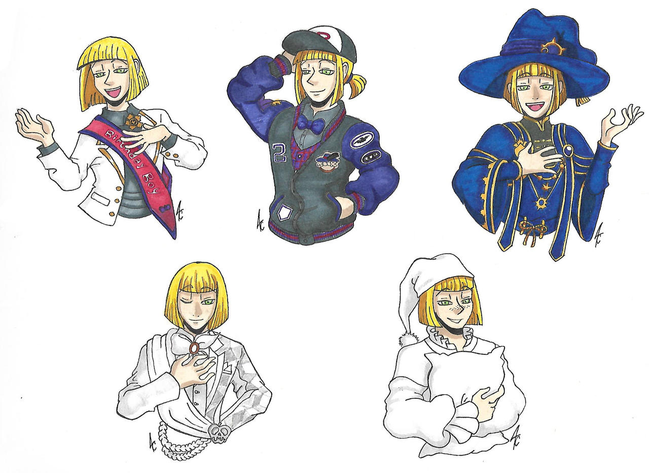First Year Rook Hunt Rook Hunt birthday all versions by AliceCherie on DeviantArt