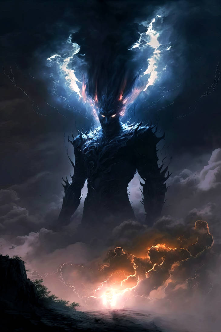 Melkor - Morgoth Coming to Arda (Tolkien World) by mathiasmoor on ...