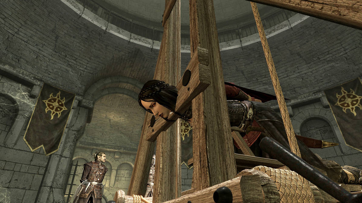 Skyrim - Serana's execution by guillotine part 4/9 by SeranaTheVampire on DeviantArt Skyrim - Serana's execution by guillotine part 4/9 by SeranaTheVampire on DeviantArt