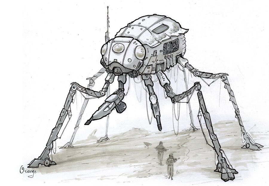 Mech Strider by PlumpOrange on DeviantArt