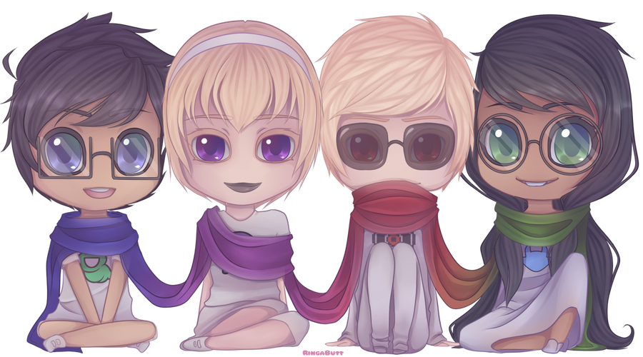 Beta chibis by Ringamon on DeviantArt