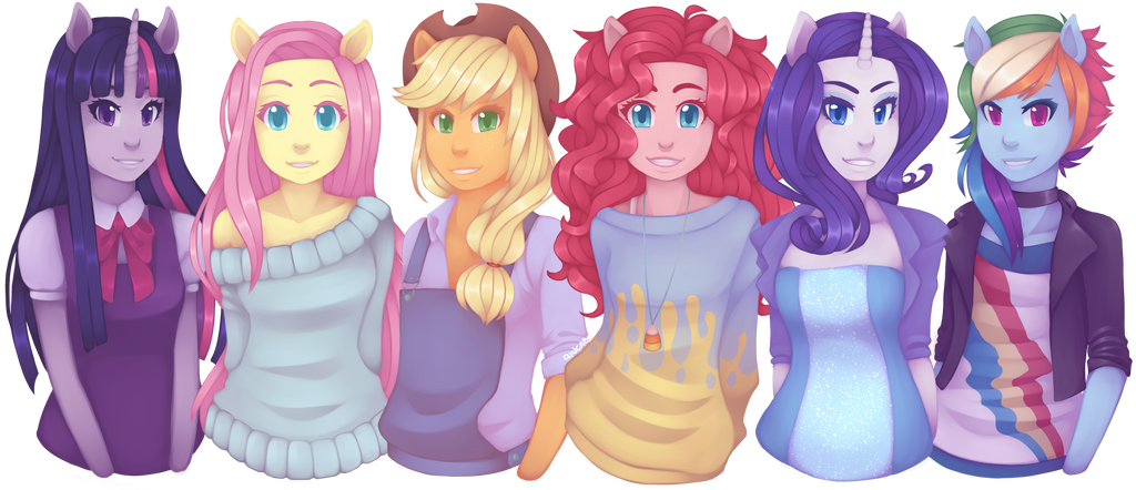 The mane six