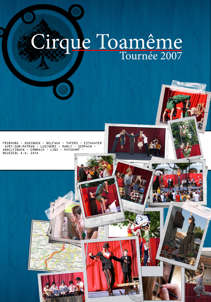 Wallpaper tournee cirque toame