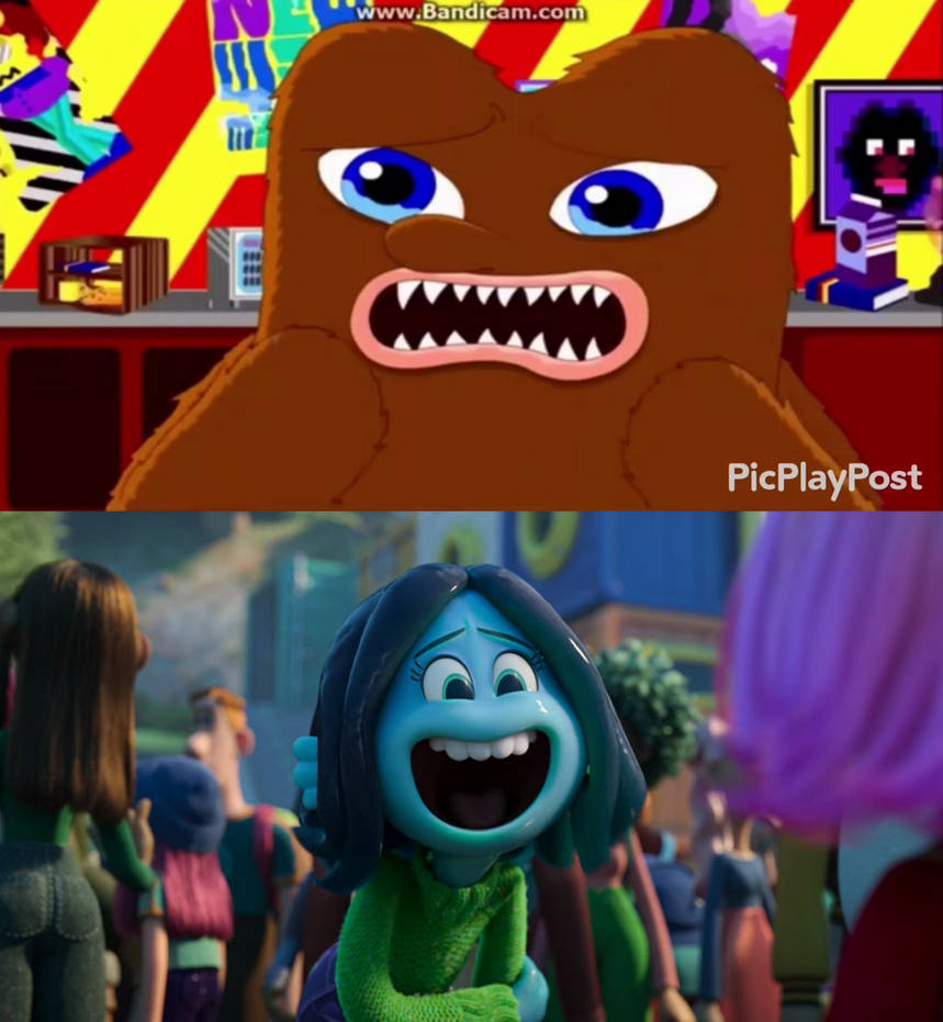 Ruby Gillman laughs at Alfe crying. by Angrybirdslegend06 on DeviantArt