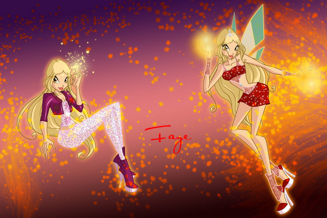 Faycloudborne Character Faye - Fairy Of The Burning Flames by AstralBlu on DeviantArt