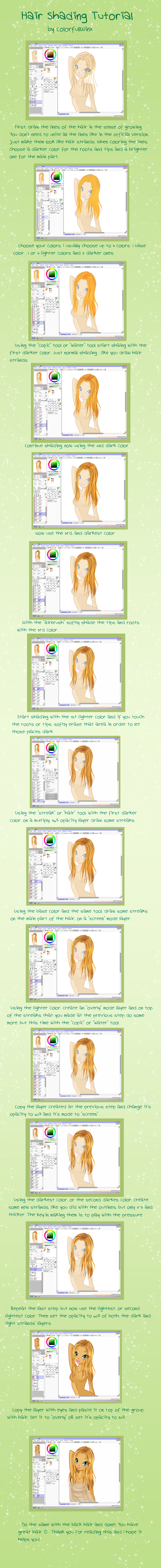 Shading HairTutorial