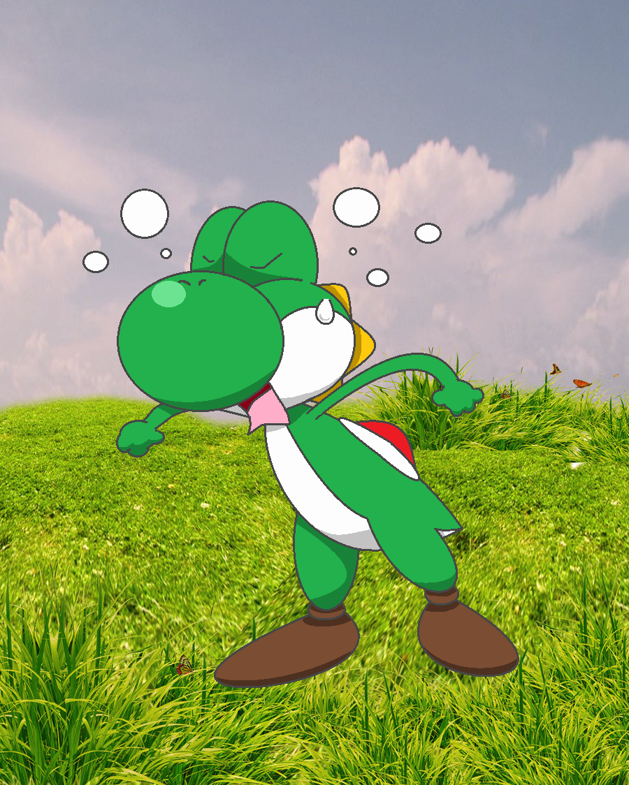 Yoshi's mad :o