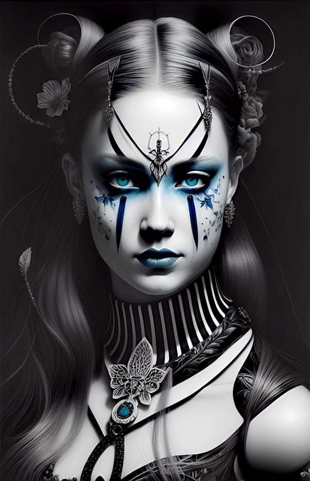 Lady Blu by PetitSimon on DeviantArt