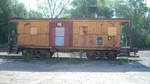 Old Caboose by donnyjrmail-stock
