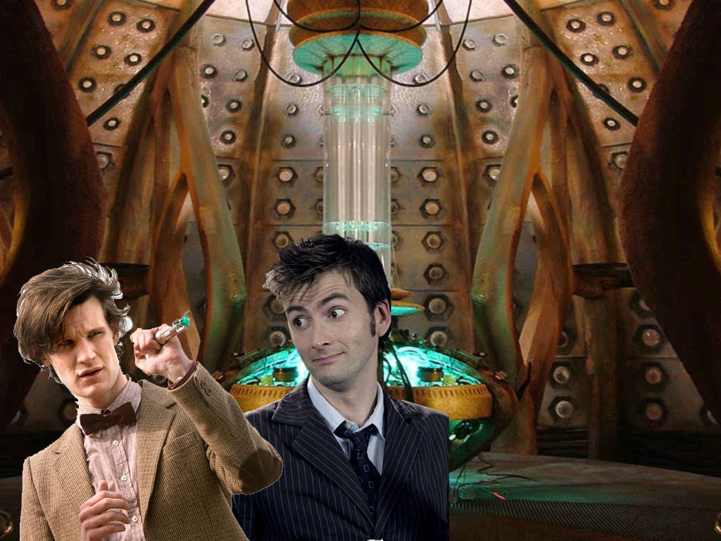 10th doctor meets the 11the doctor