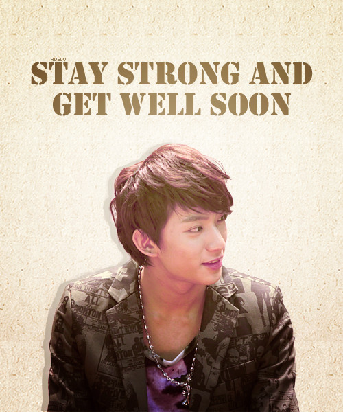 Get well soon Gongchannie