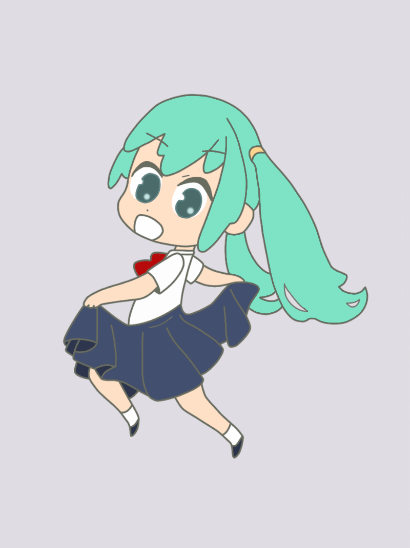 Chibi Anime Pose 1 by VilmaMonster on DeviantArt