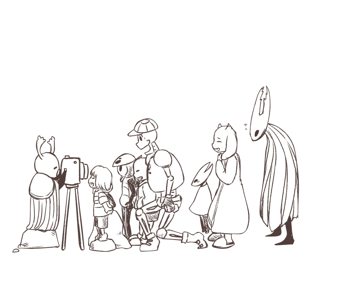 Hollow Knight Undertale by Setsunayu on DeviantArt