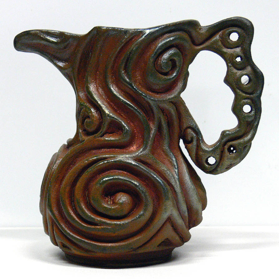 Raku Pitcher