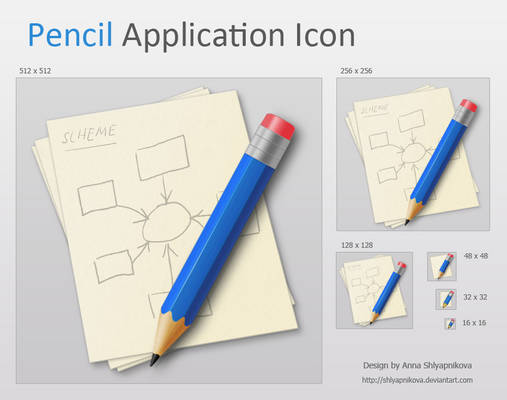 Pencil Application Icon
