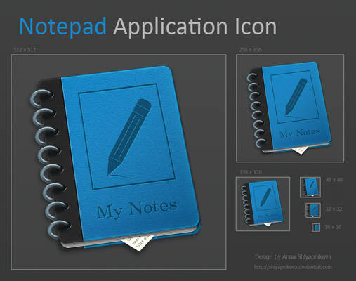 Notepad Application Icon