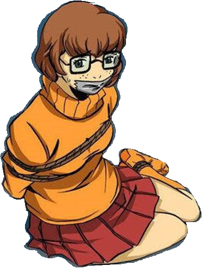 Velma Magic Ropes Velma Dinkley amarrada by caioopalhaco on DeviantArt