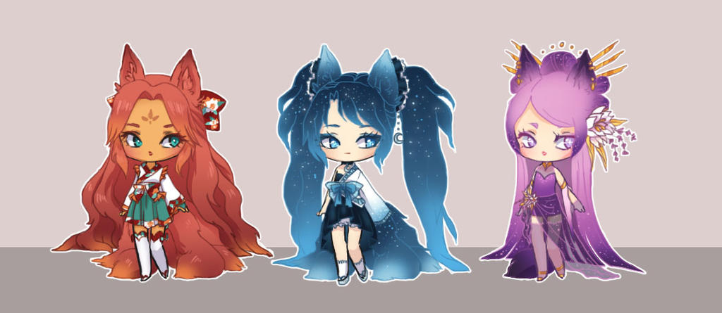 Kitsune Chibi Batch 2 {CLOSED}