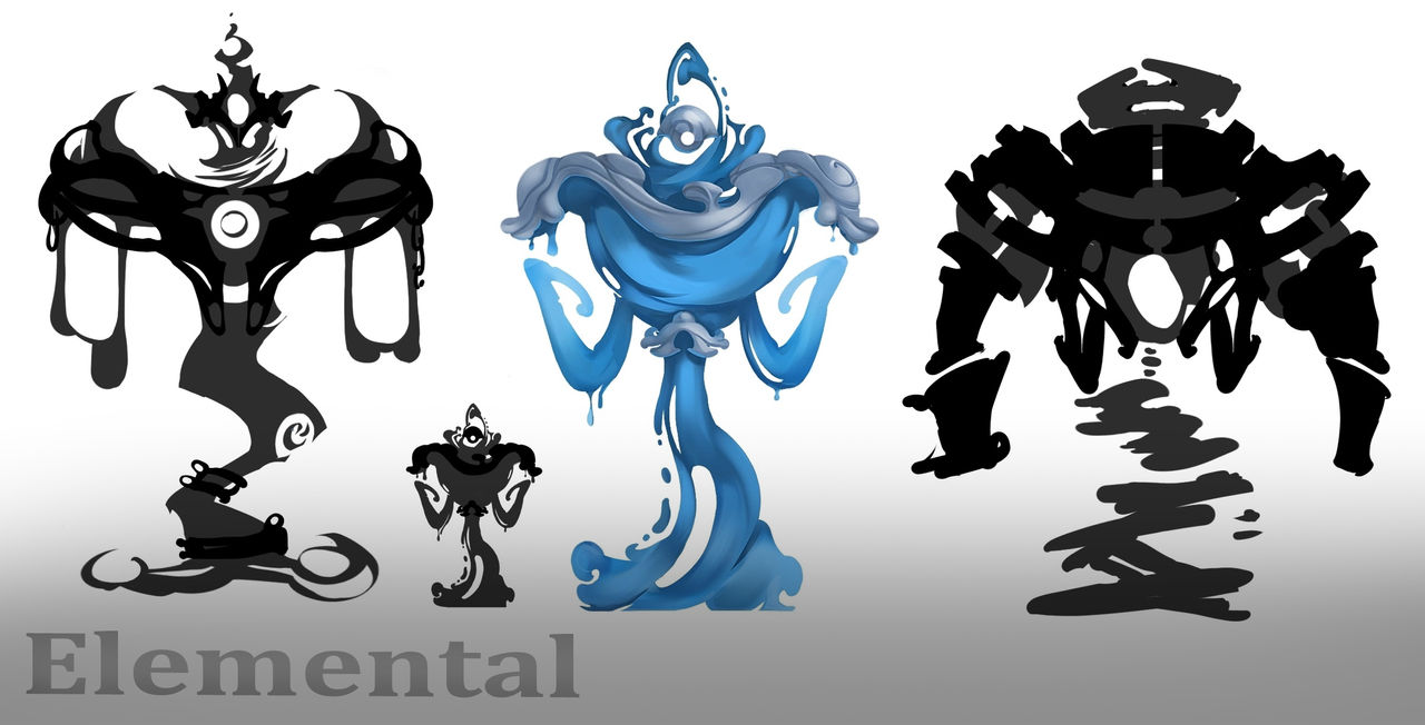 Elementals by Fevertan on DeviantArt