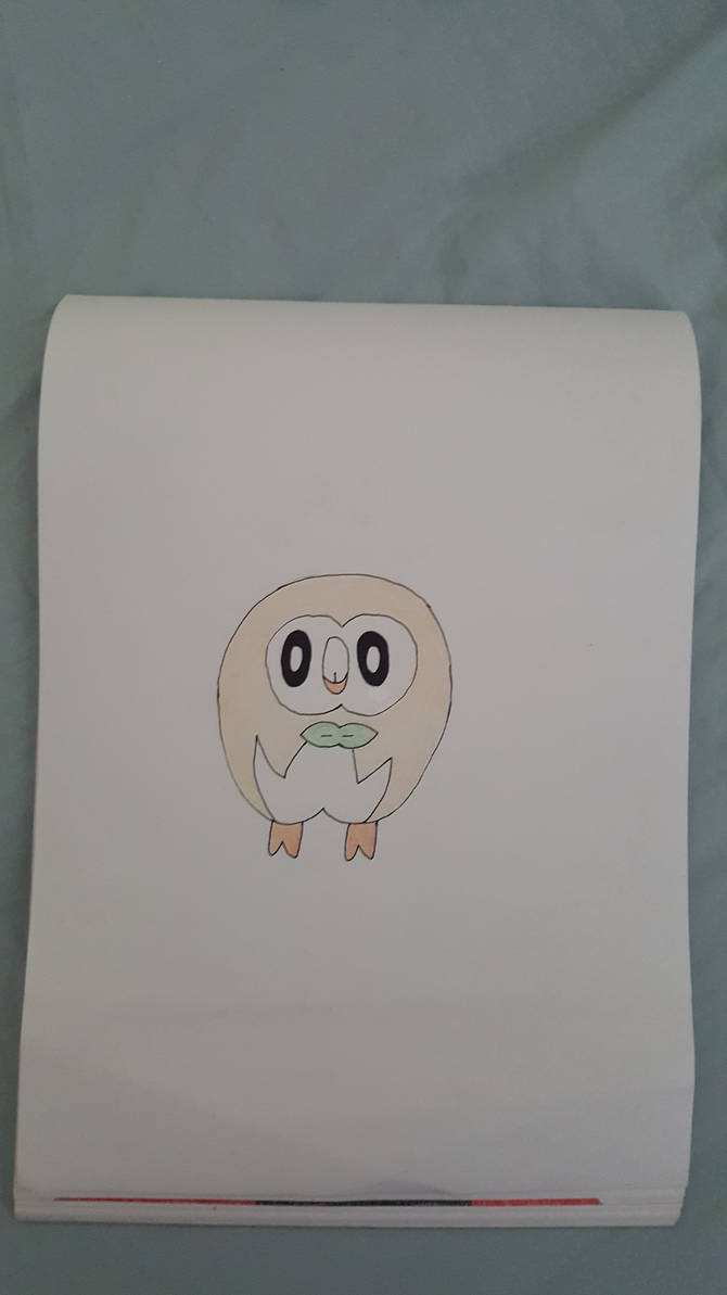 Rowlet from Pokemon by kirikasu on DeviantArt