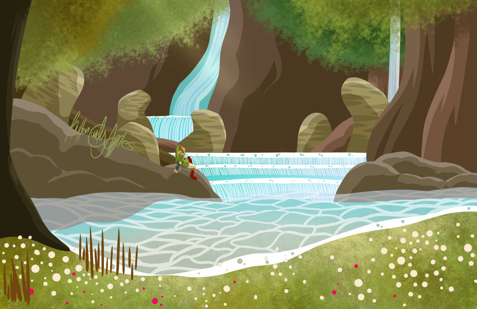 Faron Spring Faron Spring by rottencandyapples on DeviantArt