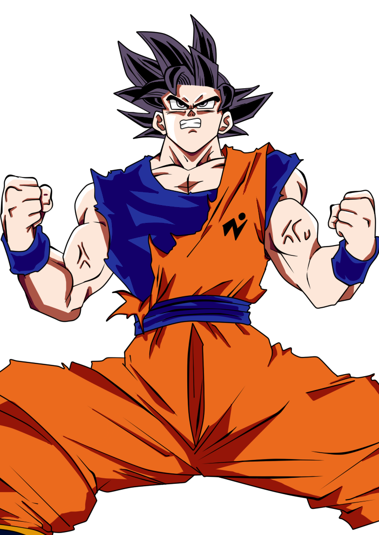 Goku Ultra Instinct Manga PNG by LORD25T on DeviantArt