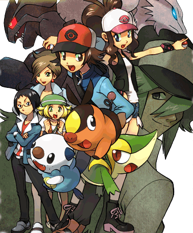 Unova Characters by Viktormercy928 on DeviantArt