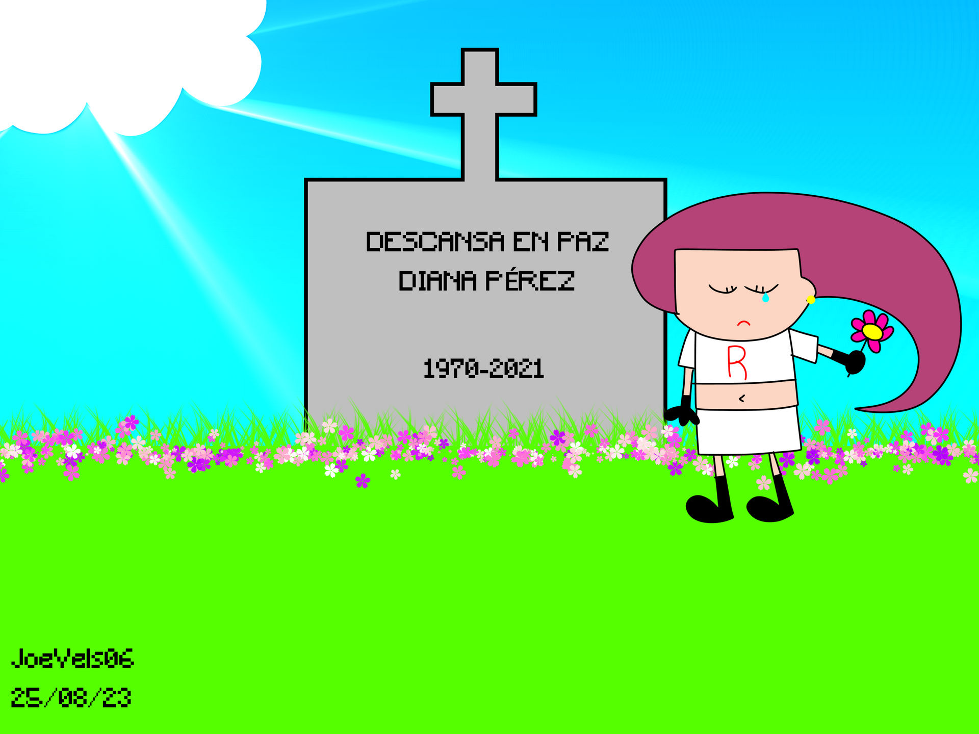 Descansa en paz Diana perez by JoeVels06 on DeviantArt