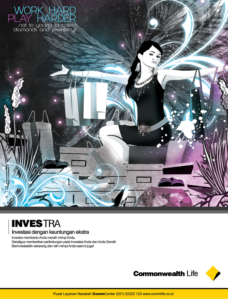 Investra female print  design