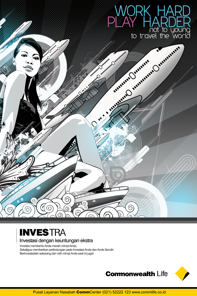 Investra  poster design