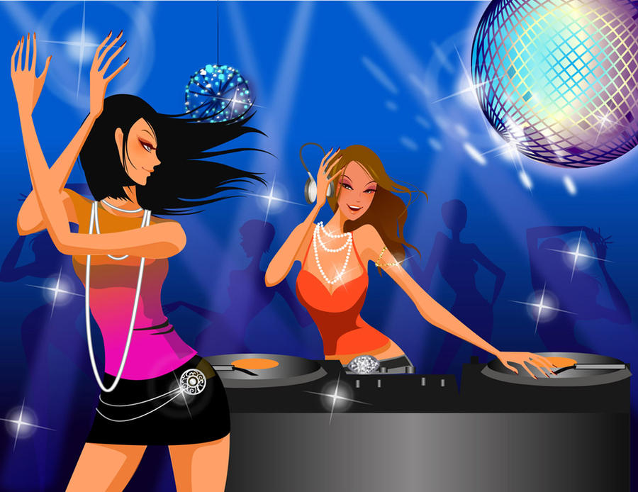 Female Party Characters Party Girls by ronaldesign on DeviantArt