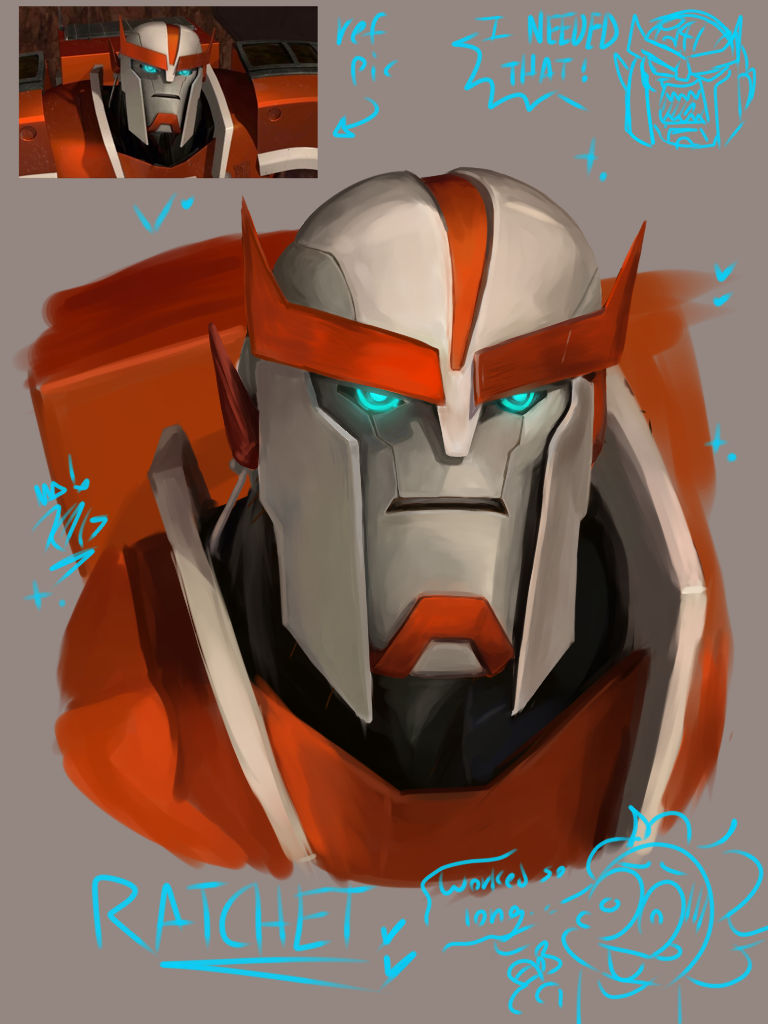 Ratchet - (TFP/ART) by crownkk2 on DeviantArt
