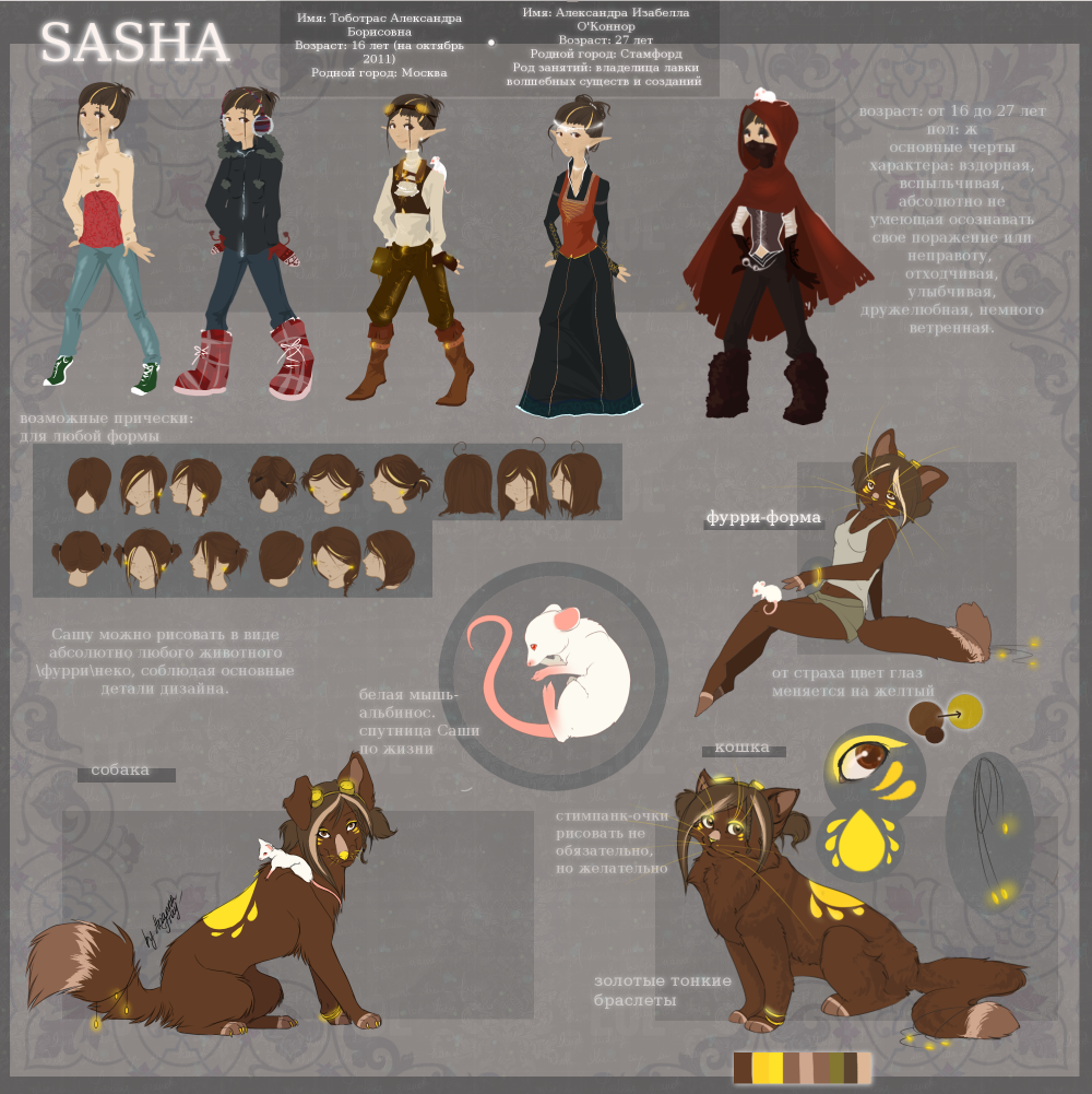 SASHA refsheet