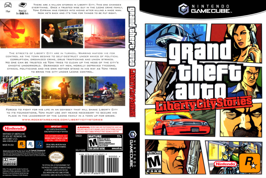 GTA: Liberty City Stories by Rockstar Games